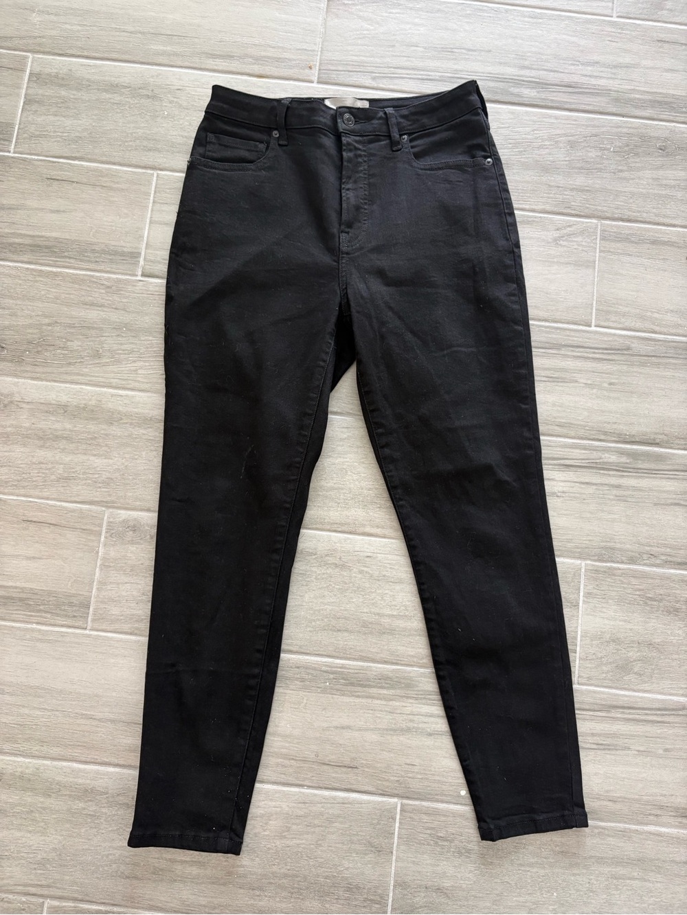 Everlane Black The Curvy High Rise Skinny Jeans - 30 Crop